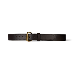 1-1/2 Double Bridle Leather Belt - Brown Leather