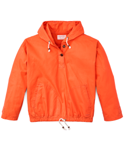 Women's Dry Wax Hooded Popover - Flame