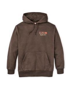 Prospector Graphic Hoodie - Dark Brown / Logging