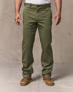 Granite Mountain Flat Front Pants - Burnt Olive