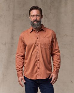 4.5-oz. Twill Shirt - Copper Brown