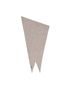Triangular Bandana - Coffee / Natural