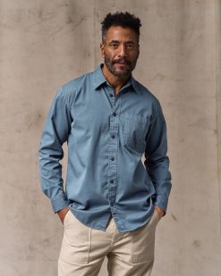 4.5-oz. Twill Shirt - Orion Blue