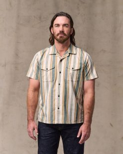 Chambray Camp Shirt - Natural / Khaki