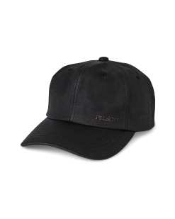 Waxed Low-profile Logger Cap - Black