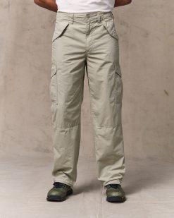 Tropical Poplin Cargo Pants - Dried Sage