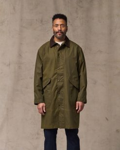 Cover Cloth Trench Coat - Marsh Olive