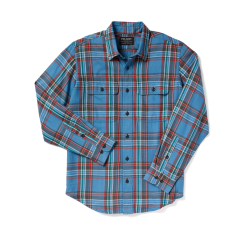 Scout Shirt - White / Blue / Gray / Red Plaid