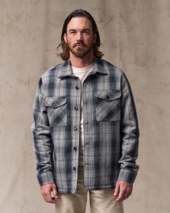 Deer Island Jac-Shirt - Slate / Gray Ombre